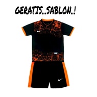 ( FREE SABLON NAMA ) BAJU BADMINTON ANAK,STELAN JERSEY BOLA FUTSAL