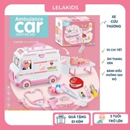 Ambulance Doctor Toy Car for Girls and Boys with Lights and Music for children 3 years old, 4 years 