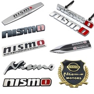 Night knight 2pcs Nismo GTR Metal Car Side Sticker Auto Rear Emblem Badge Decal for Nissan Frontier 