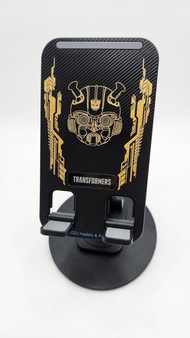 【變形金剛聯名】360度 可旋轉手機支架 消光黑色高質感