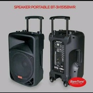 Speaker Aktif Portable Baretone 15 bwr Bluetooth Original Meeting BWR