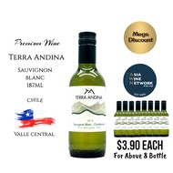 🏅White Wine Terra Andina Sauvignon Blanc - Chardonnay 2016, Chile, 13.0% 187ml