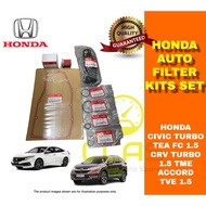 AUTO TRANSMISSION FILTER KIT SET- TURBO HD CIVIC TEA FC 1.5 TURBO/ CRV 1.5 TME TURBO/ ACCORD TVE 1.5