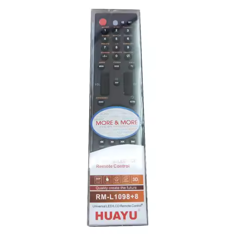 RM-L1098 + 8 HUAYU UNIVERSAL LCD LED TV FERNBEDIENUNG Fernbedienung compatible for Devant ER-31202D 