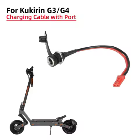 For Kukirin G3 G4 Scooter Charging Cable with Waterproof Cover For G3 G4 Electric Scooter Charing Po