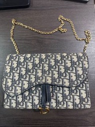 Dior Saddle Bag 鏈條包 WOC 容量大 原價$18000 正貨