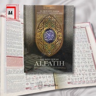 Al Quran A4 HC Large Interpretation Of The Word Translation Of The Holy Quran Dhikr Quran