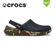 〖ใหม่เอี่ยมของแท้〗Crocs Literide Geopunk Clog รองเท้าลำลองสำหรับผู้ใหญ่