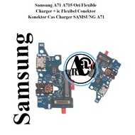 Samsung A71 A715 Ori Flexible Charger + ic Flexibel Conektor Konektor Cas Charger SAMSUNG A71
