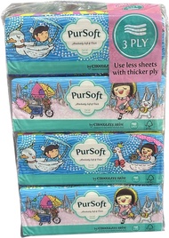 Pursoft Facial Tissue 3plys