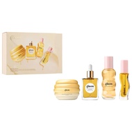 🇺🇸 Gisou Glossy & Glazed Hair & Lip Oil Gift Set / Glow All The Way Hair and Lip Gift Set