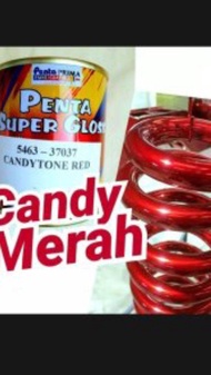 CAT CANDY TONE MERAH MARUN CAT MERAH CANDY PENTA SUPER GLOSS 200 CC