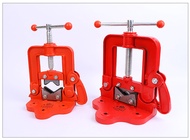 【KKBB】ปากกาจับท่อ ปากกาจับแป๊ป  ขนาด 3/8"-2" หรือ 10-60 mm. รุ่นงานหนัก Pipe Vice