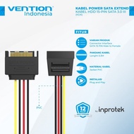 Vention KDA Cable SATA Power Extension 15pin Male to Female HardDisk