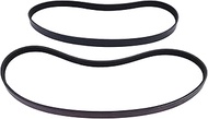 4PK895 5PK880 Drive Belt Kit Compatible with 1998-2007 Forester 2.5L 73323-AC000 80921-8270 2002-200