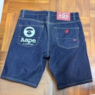 Aape 牛仔短褲
