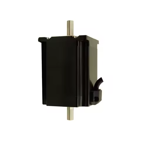 NEMA23 Double shaft 2.3N.m(328oz-in) 76mm motor length 4.0A shaft diameter 6.35/8.0mm stepper motor 