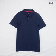 F93 Tommy Hilfiger Children's Polo Shirt Navy Blue Size XL Inches
