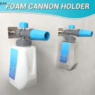 BAK 1/2Pcs Pressure Washer Foam Cannon Holder 1/4Inch Quick Connect Automatic Foam Lance Wall Mount 