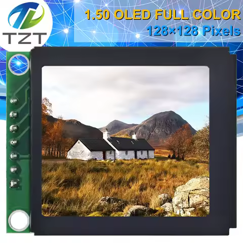 1.5" 1.5 inch Full Color OLED Screen LCD LED Display Module 128x128 SPI Serial Port Interface SSD135