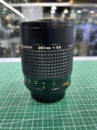 （手快得）MINOLTA RF ROKKOR 250MM F5.6 全球體積最少最輕巧250mm反射波波鏡荷花鏡