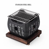 HIBACHI JAPANESE KOREAN BBQ GRILL Traditional JAPANESE Grilling Tool/