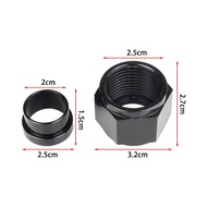 AN4 AN6 AN8 AN10 AN12 Straight Hose Fittings 0 Degree AN4 1/4 AN6 3/8 AN8 1/2 AN10 5/8 AN12 3/4 Alum