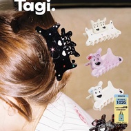 Acetate Puppy Cute Shark Clip Female Acrylic > Hair Grab Color Seamless Haha Diamond < Tagi.Two 0KH4