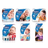 Pampers Drypers Wee Wee Dry S/M/L/XL