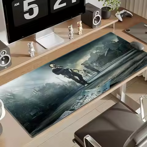 The Walking Dead Mouse Pad Cartoon Lockedge Large Gaming Pad Computer Gamer Keyboard Mouse Mat Desk 