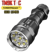 พร้อมส่ง NITECORE TM9K PRO 9800 Lumens ไฟฉายยุทธวิธี USB ชาร์จไฟได้ LED ไฟฉาย Super Bright 5000MAh แ