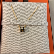 HERMES 愛馬仕 黑金 mini pop h 項鍊