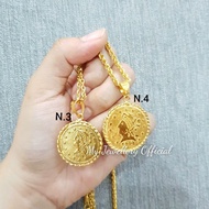 REPLIKA 24k Gold Replica Coin Pendant - Penang Gold