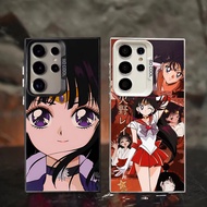 Applicable to Samsung S24Colorful Silver Phone Case S25Ultra Macropore A55Pretty Girl S23Protective 