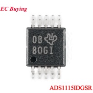 5Pcs/1pc ADS1115 ADS1115IDGSR VSSOP-10 ADS1115IDGST 16-bit Analog-to-digital Converter ADC Chip IC N