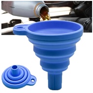 Engine Funnel, Foldable Portable Car Engine Oil And Gasoline Changing Funnel