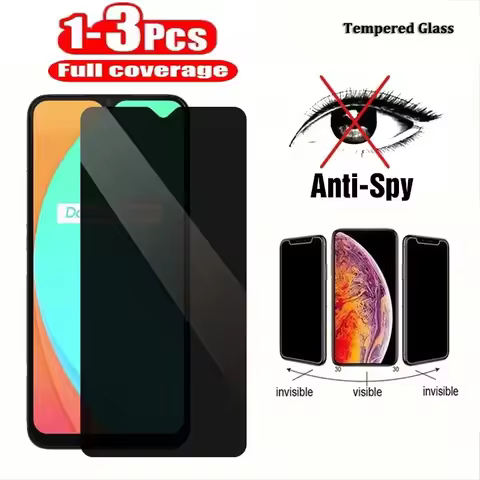 1-3Pcs Privacy Tempered Glass Screen Protector for Vivo Y02 Y16 Y22Y32 Y75 Y5S Y76S Y02S Y02T Y22S Y
