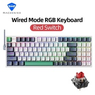 Machenike K500 Gaming Keyboard Mechanical Wired Key USB Interface for Laptop Wireless Mouse Connecti
