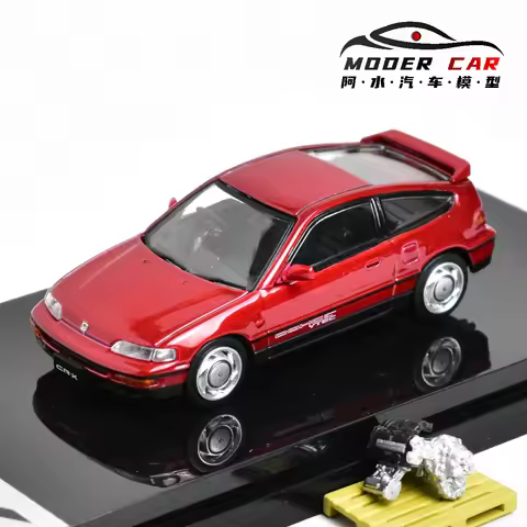 hobby Japan HJ 1:64 CR-X SiR (EF8) Diecast Model Car