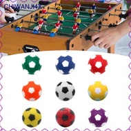 [chiwanji4x] 9 Pieces Foosball Balls 1.42 inch Small Table Football Balls Table Soccer Balls