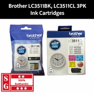 Brother LC3511 BK LC3511CL 3PK Ink Cartridges Brother LC3513 LC3513BK LC3513CL 3PK Ink