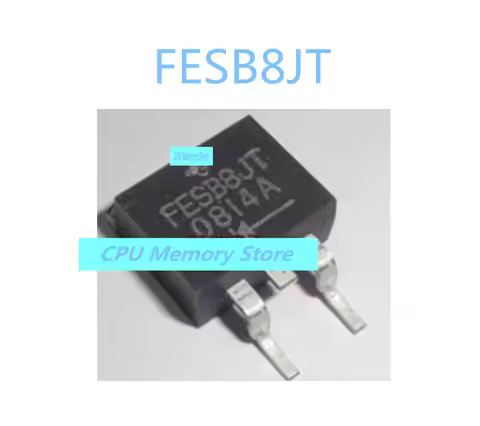 5pcs FESB8JT 8JT Warehouse imported spot MOSFET SMT TO-263 600V 8A can be directly photographed FESB