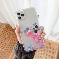 Fashion Quicksand App Icon Protective Case for Apple iPhone SE 2020 6 6S 7 8 Plus X XS Max XR 11 12 