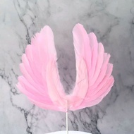️ Cake Decoration Feather Cake design