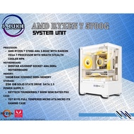 AMD RYZEN 7 5700G GAMING Desktop DDR4 16GB RAM / 256GB SSD PC For Gaming