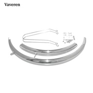 [Vaveren] Stainless Steel Cycle Mudguard Complete Set Bike Mud Cover for Mudguard Mountain Bike Fold