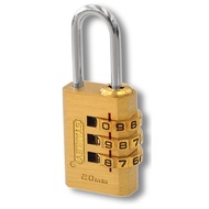 STANLEY S826-980 Brass Combination Lock (3 digit) 20mm