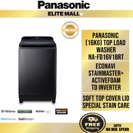 PANASONIC NA-FD16V1 (16KG) TOP LOAD WASHER ECONAVI STAINMASTER+ ACTIVEFOAM NA-FD16V1BRT