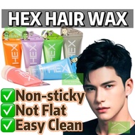 AMBY HEX Men Hair Wax Clay Styling Gel 150g Long Lasting Wax Matt Scraper Easy Wash Off Gum Strong M