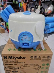 MIYAKO RICE COOKER / MAGIC COM MCM 612 / RICE COOKER BERSTANDAR SNI/mejikom 1 liter/mejikom mini 1 l